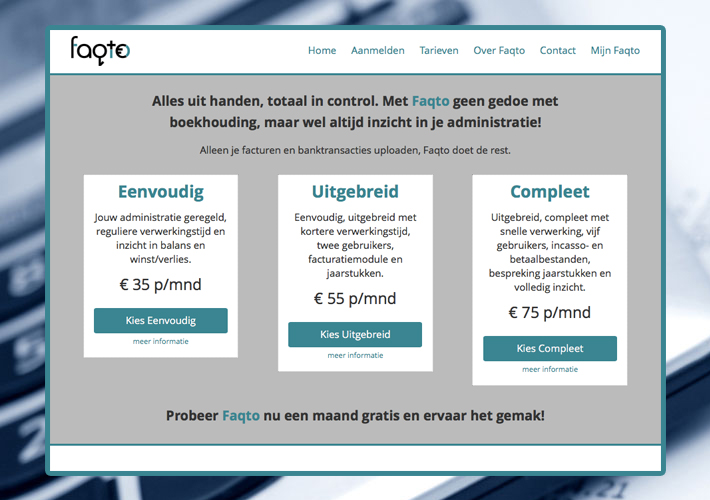 Faqto Online Boekhouder